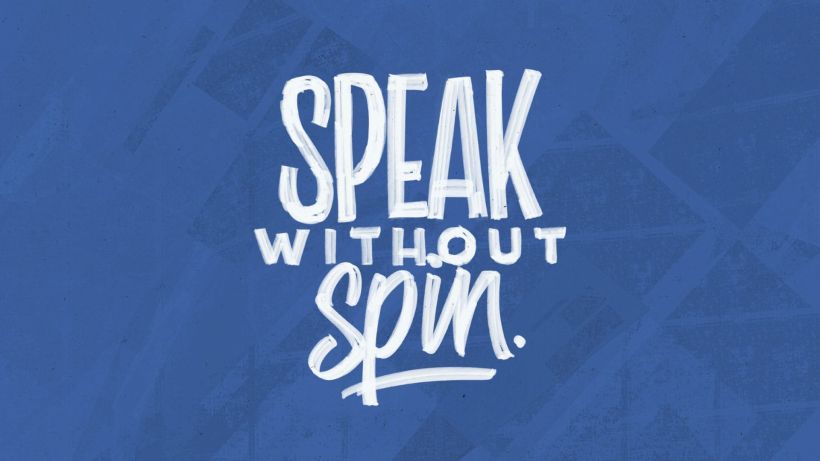 Speaking Without Spin
