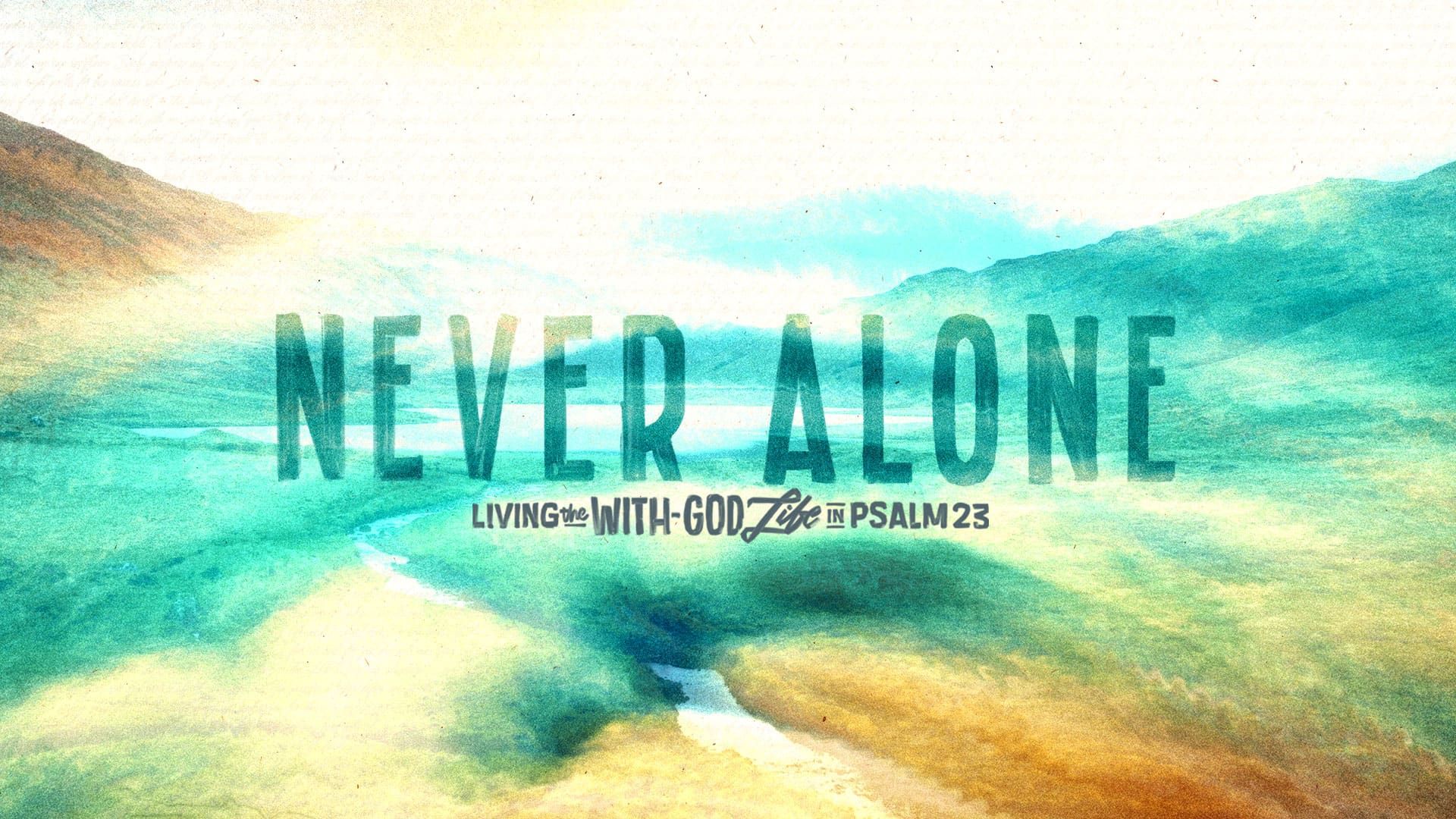  Series GraphicNever Alone