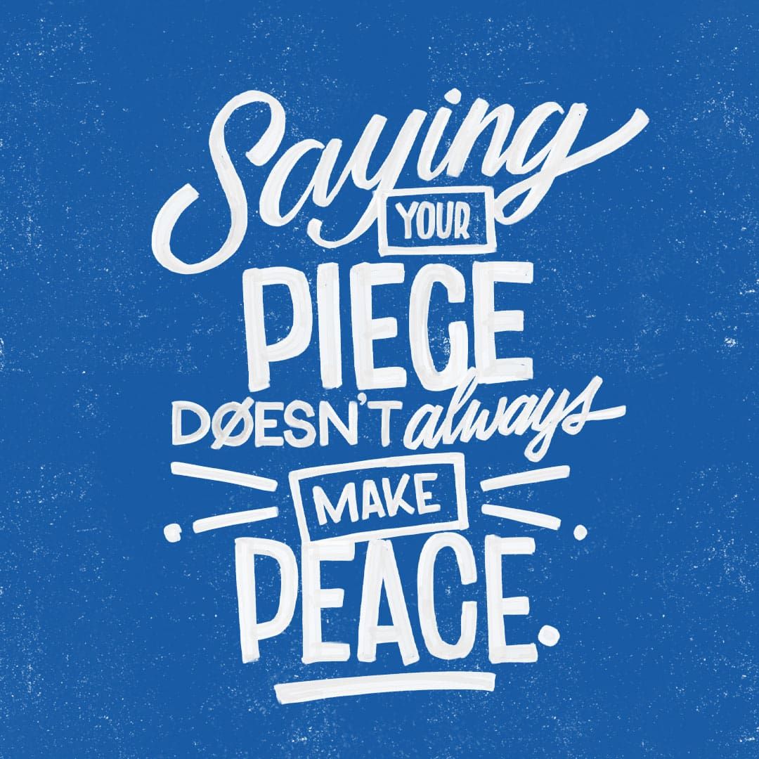 “The Peacemaking Life”