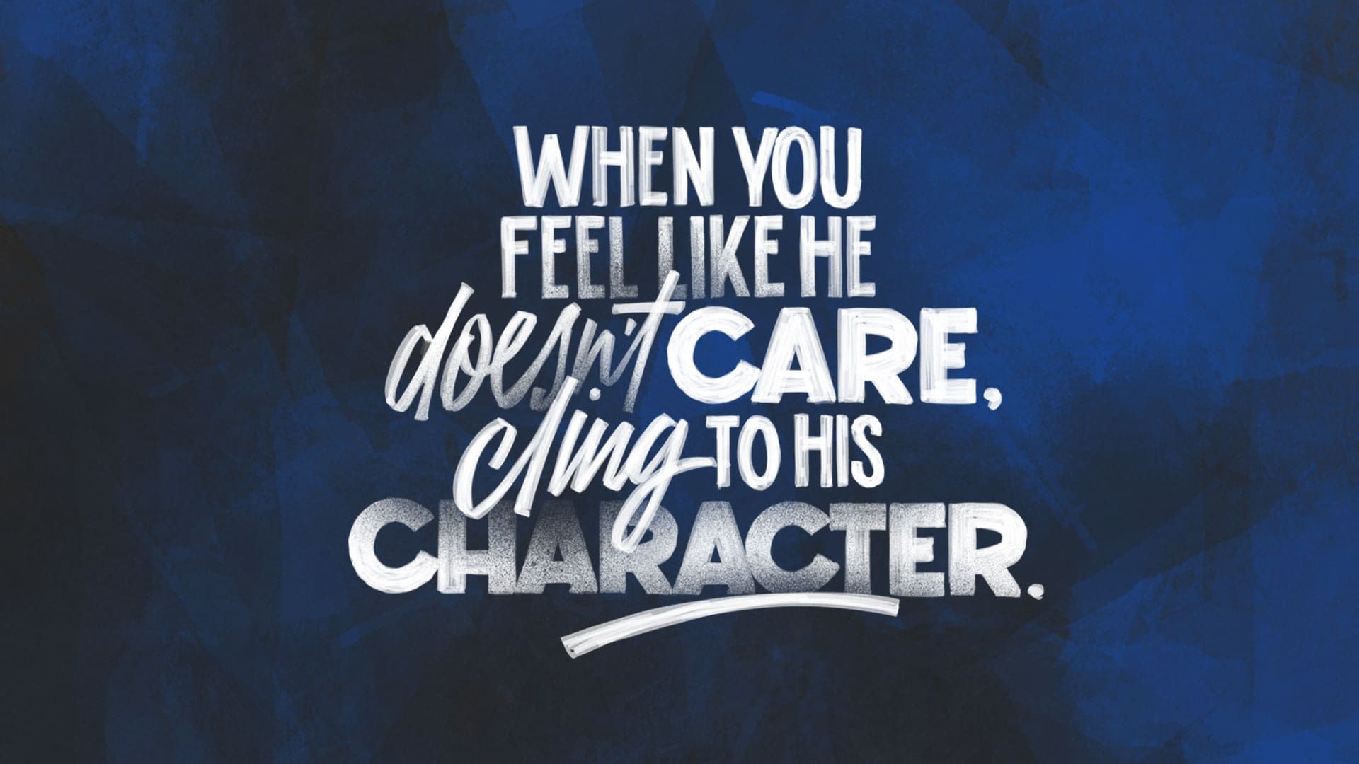 “Don’t You Care?”