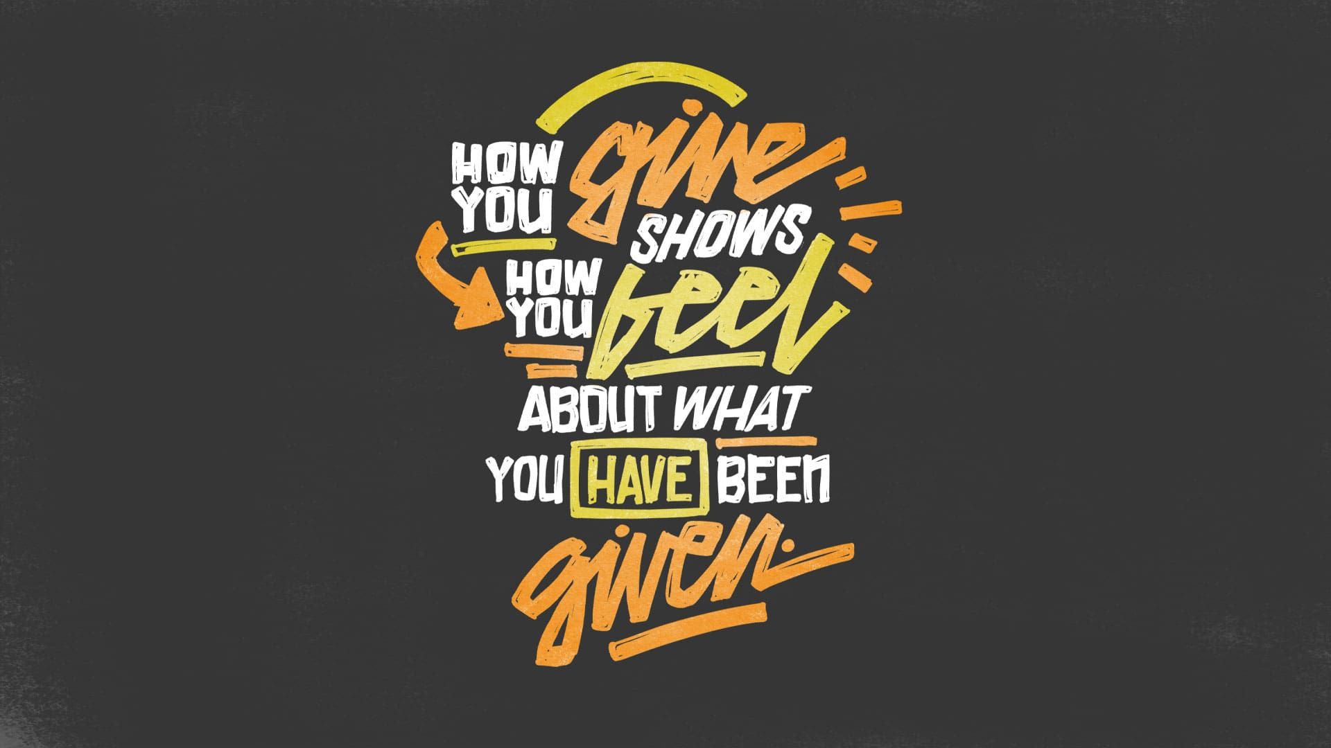 “The Generous Life”