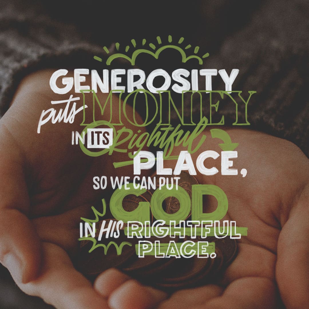 “Giving is Living” episode artwork