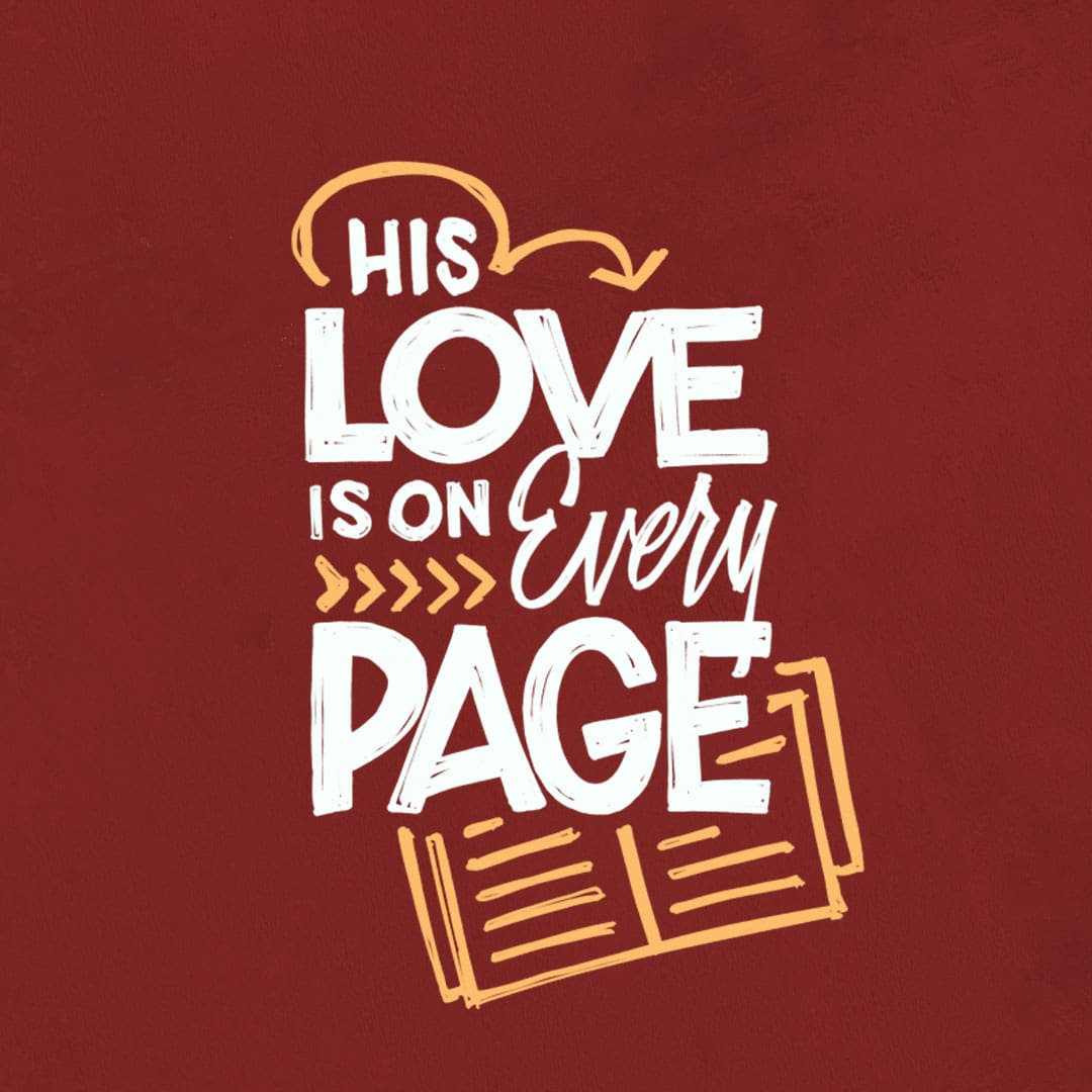 “His Love is on Every Page” episode artwork