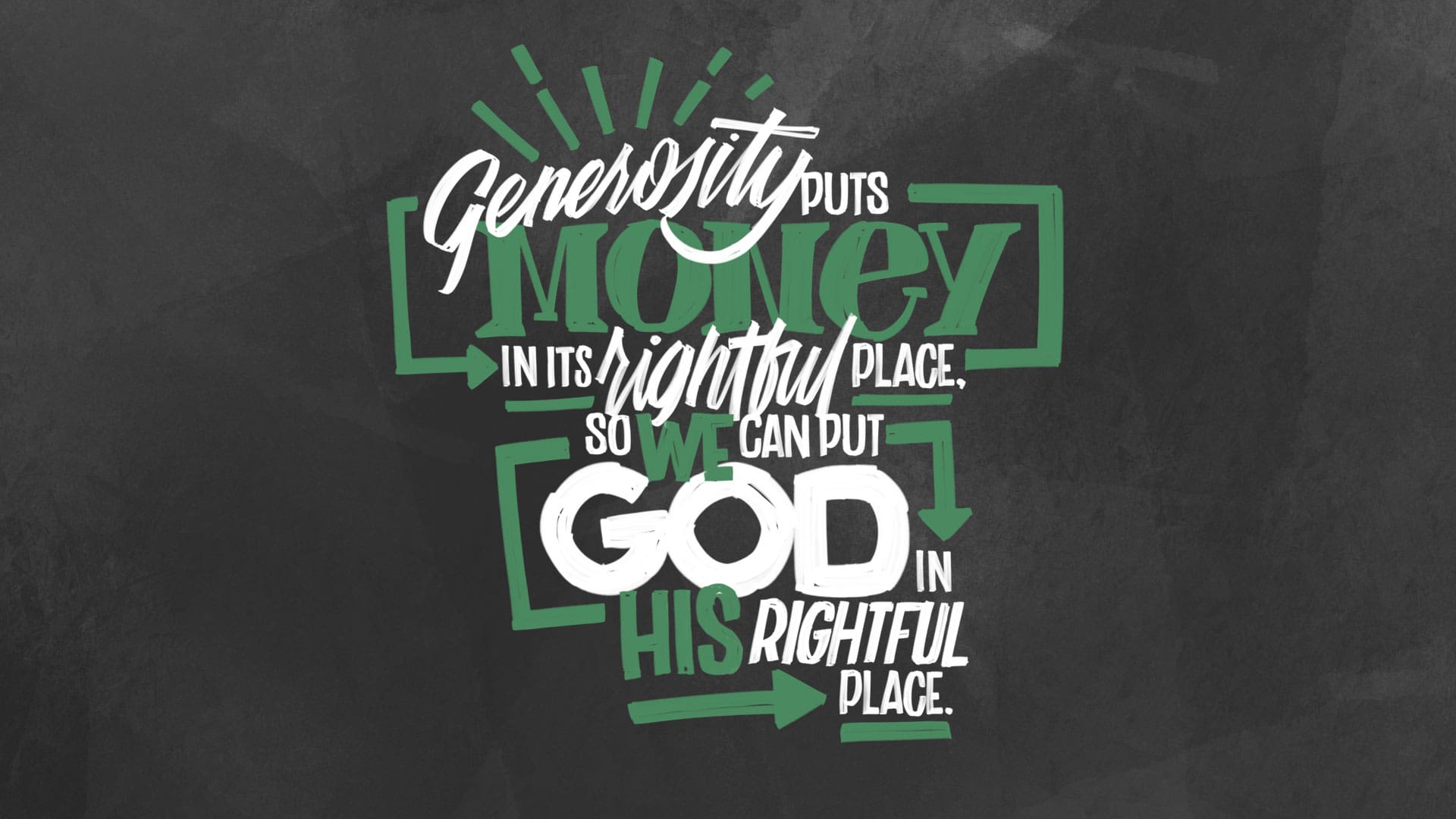 “Putting Money in Its Place”