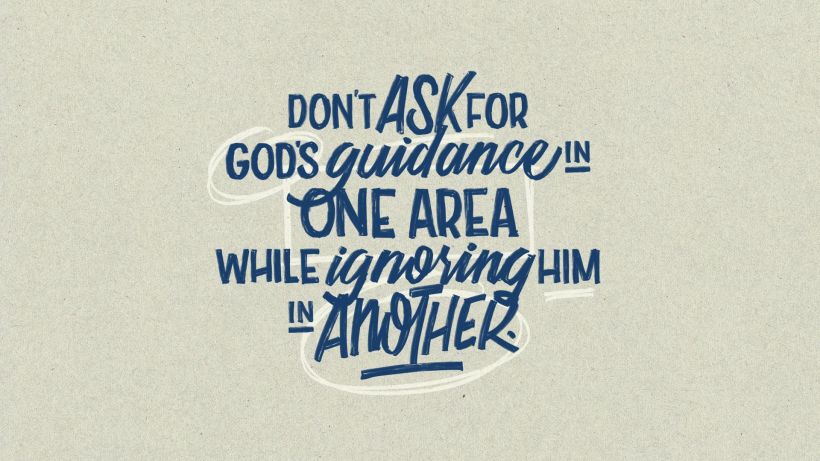 Seeking & Forsaking Wisdom